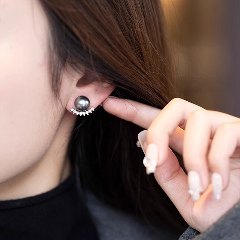 Perla Orecchino vintage fatto a mano