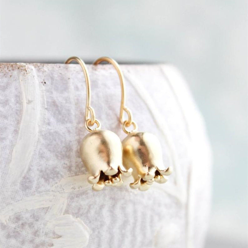 Oro Orecchino stupendo per uso quotidiano