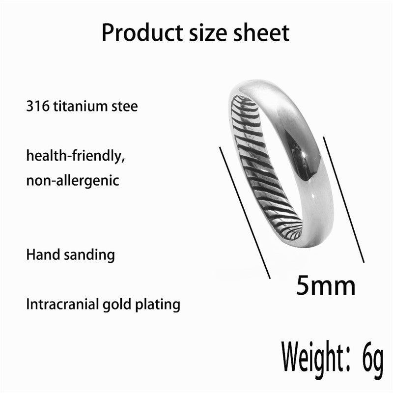 Anello artigianale delicato