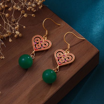 Oro Orecchino artigianale delicato