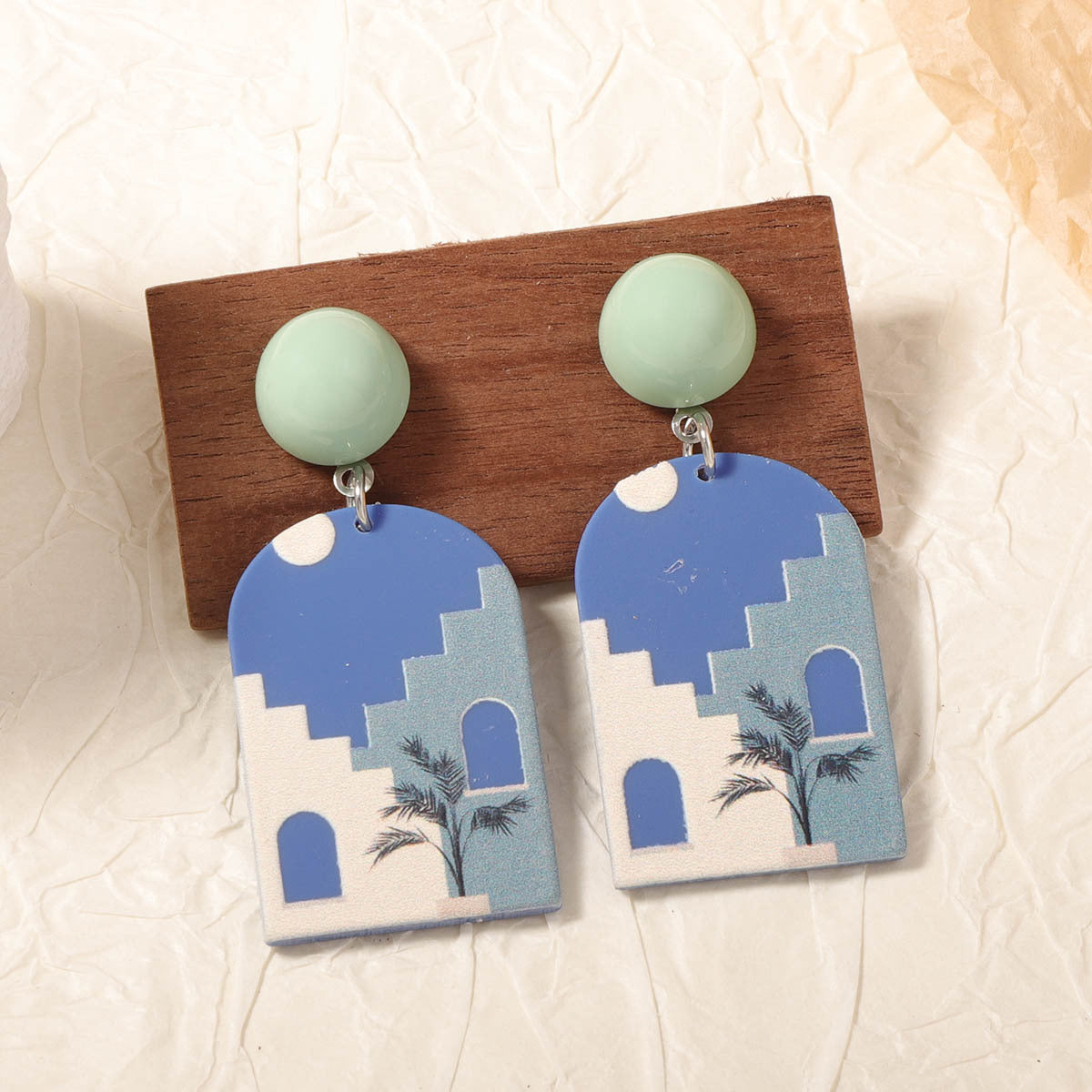 Orecchino vintage fatto a mano