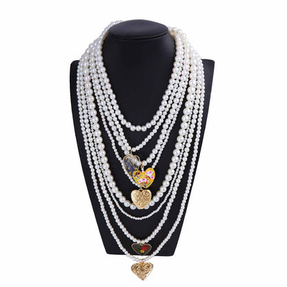 Perla Collana stupendo per uso quotidiano