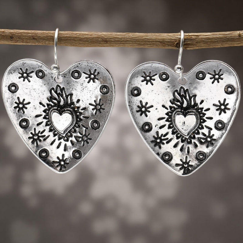 Orecchino vintage fatto a mano