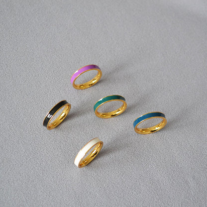 Oro Anello affascinante per ogni occasione