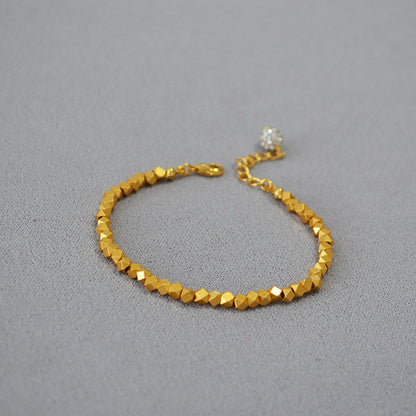 Argento Bracciale bellissimo con stile unico