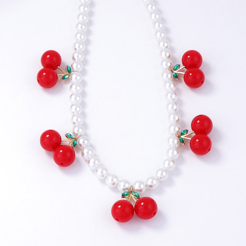 Perla Collana vintage fatto a mano