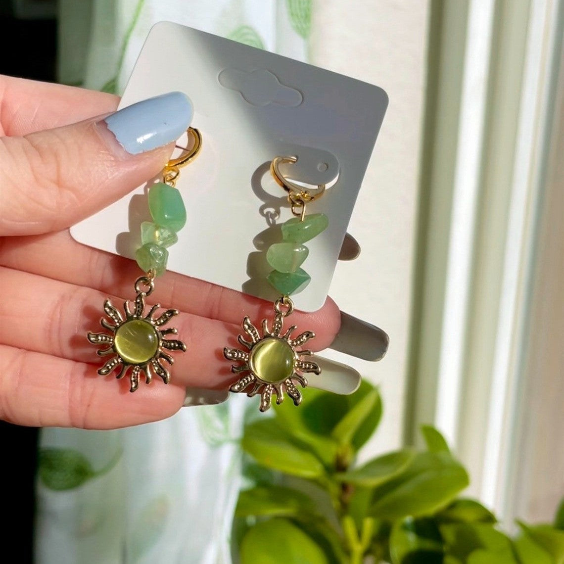 Orecchino vintage fatto a mano