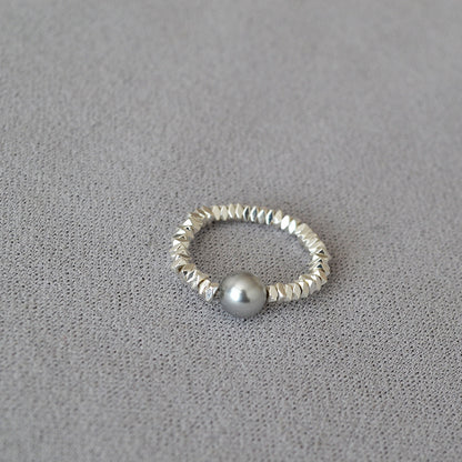 Argento Anello stupendo per uso quotidiano