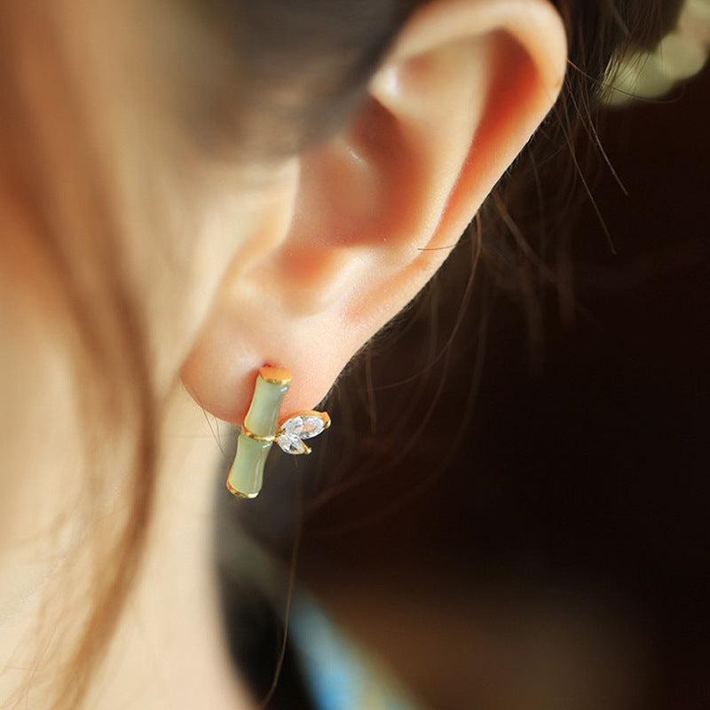 Argento Orecchino stupendo per uso quotidiano