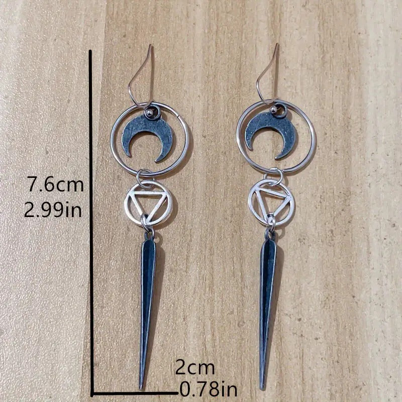 Orecchino artigianale delicato