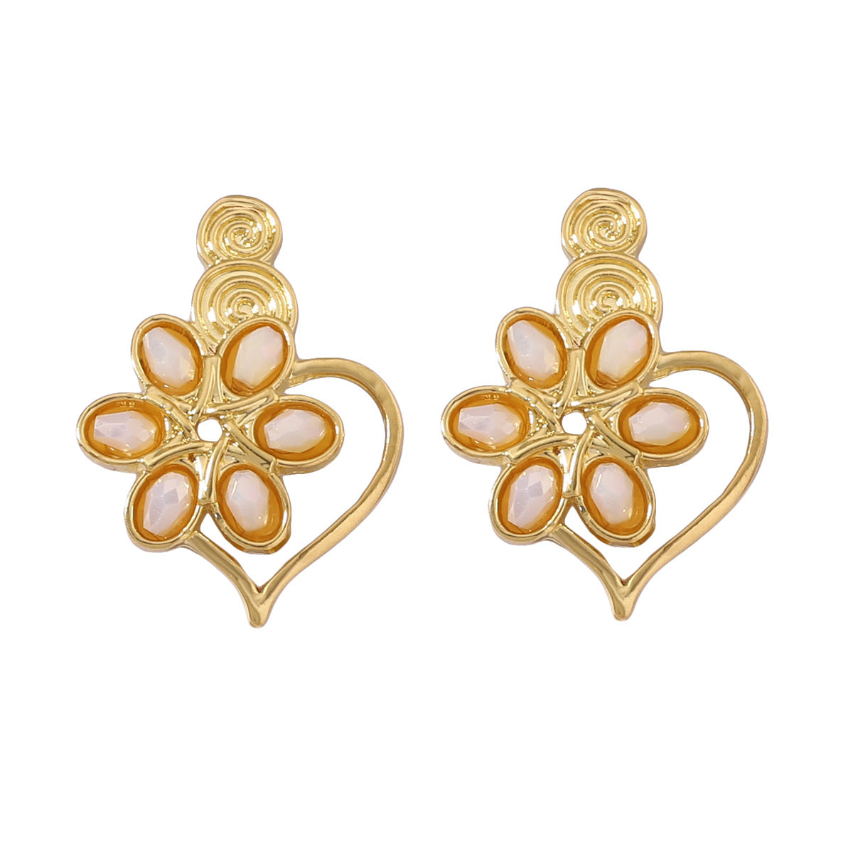 Orecchino artigianale delicato