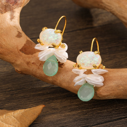 Orecchino vintage fatto a mano