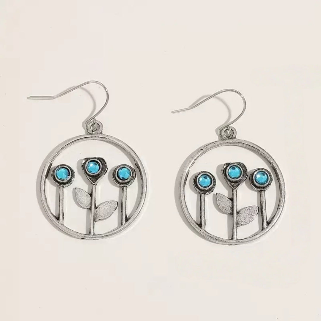 Orecchino vintage fatto a mano