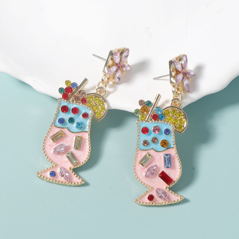 Orecchino artigianale delicato