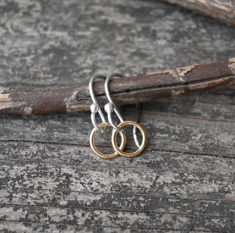 Orecchino vintage fatto a mano