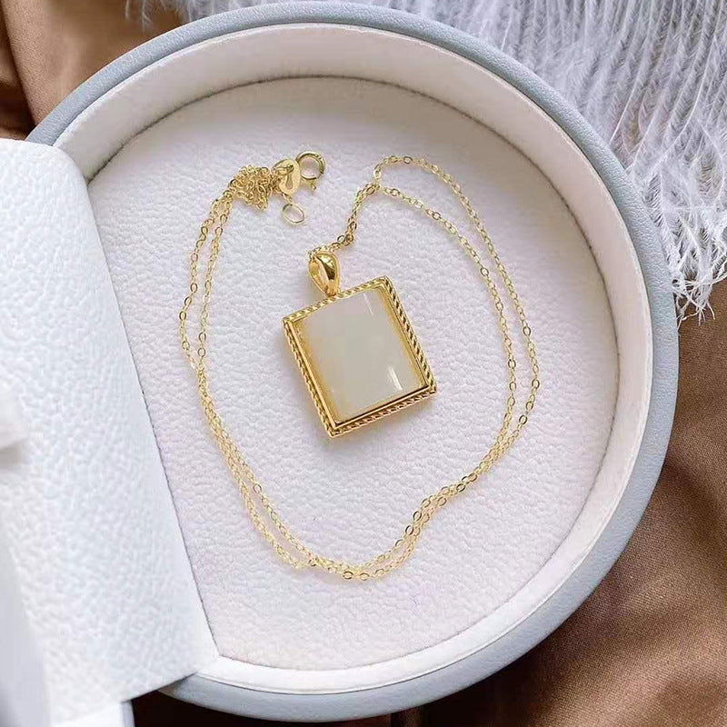 Argento Collana bellissimo con stile unico