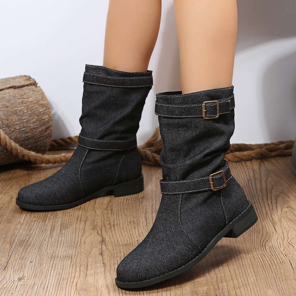 Stivali Ortopediche Aggraziate dal Look Moderno