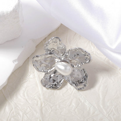 Perla Anello artigianale delicato