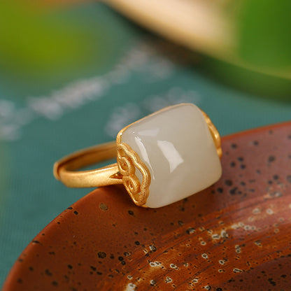 Oro Anello stupendo per uso quotidiano