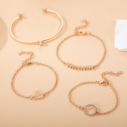 Oro Parure artigianale delicato