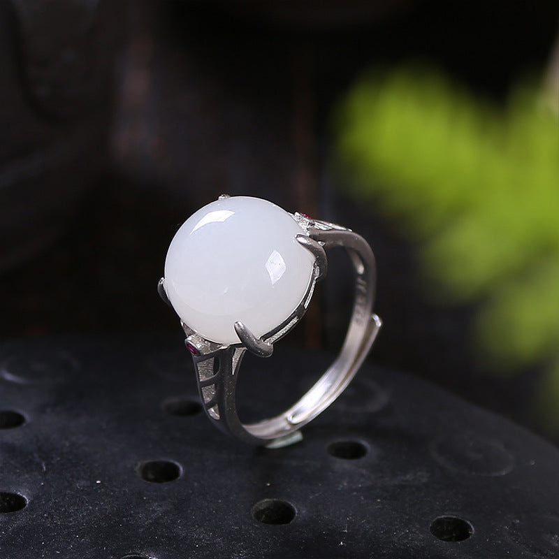 Argento Anello vintage fatto a mano