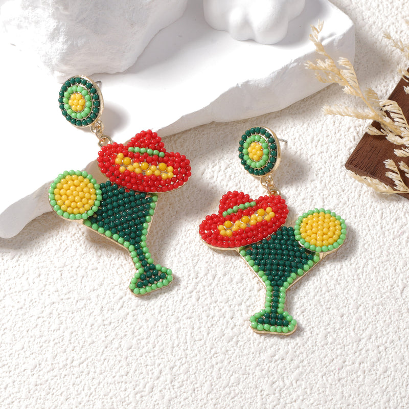 Orecchino artigianale delicato