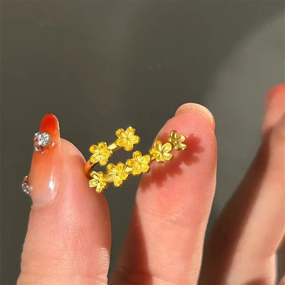 Oro Anello affascinante per ogni occasione