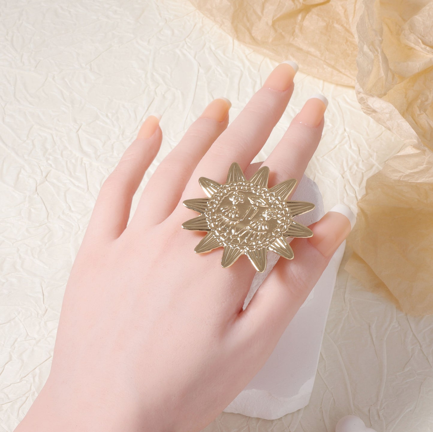 Anello vintage fatto a mano