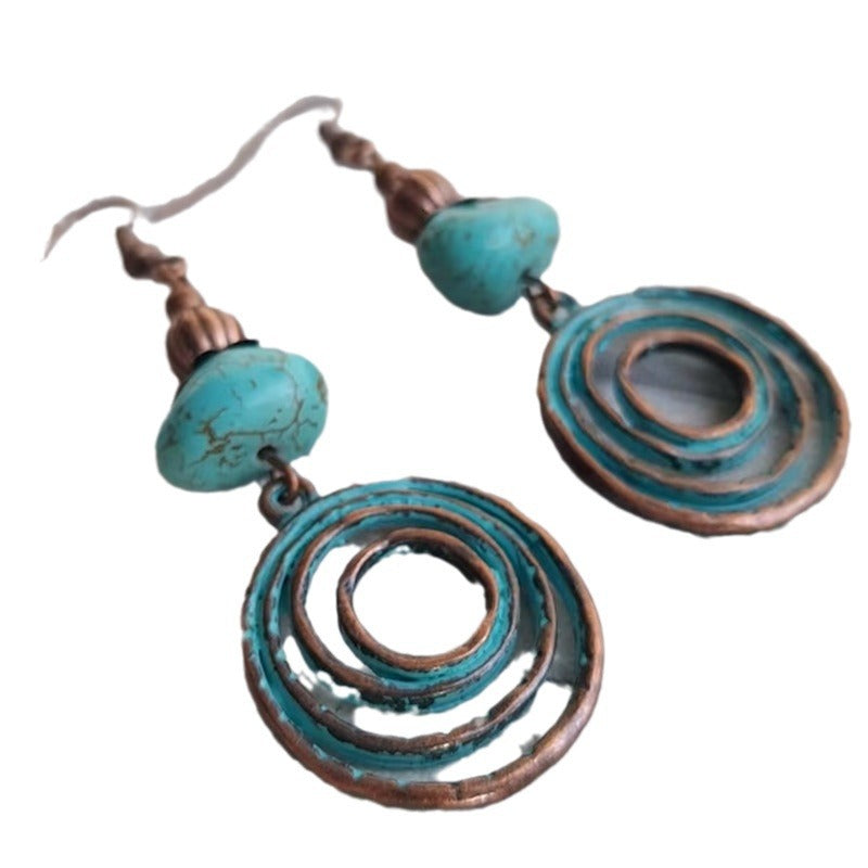 Orecchino vintage fatto a mano