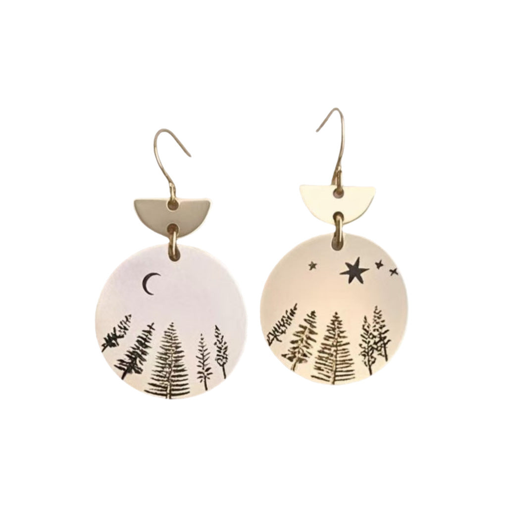 Orecchino artigianale delicato