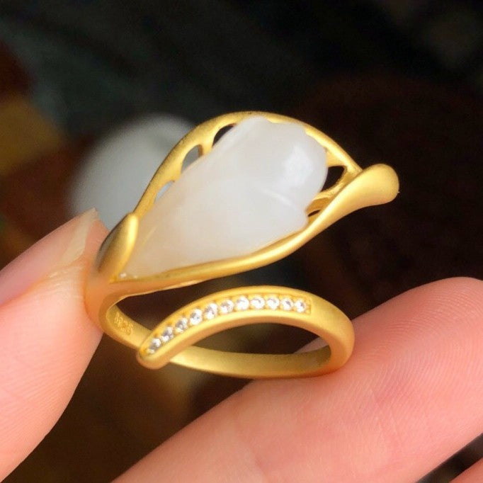 Oro Anello elegante per ogni occasione