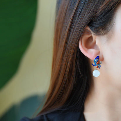 Oro Orecchino vintage fatto a mano