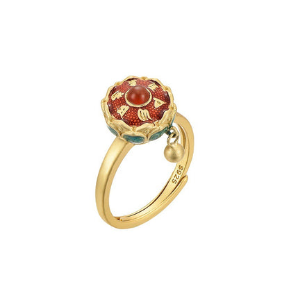 Argento Anello artigianale delicato