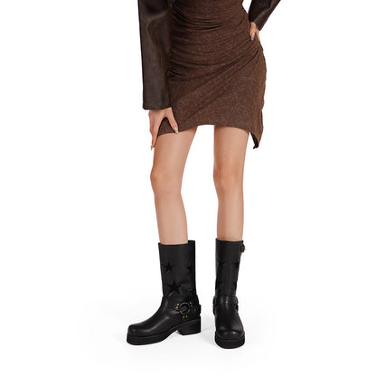 Stivali Ortopediche Aggraziate dal Look Moderno