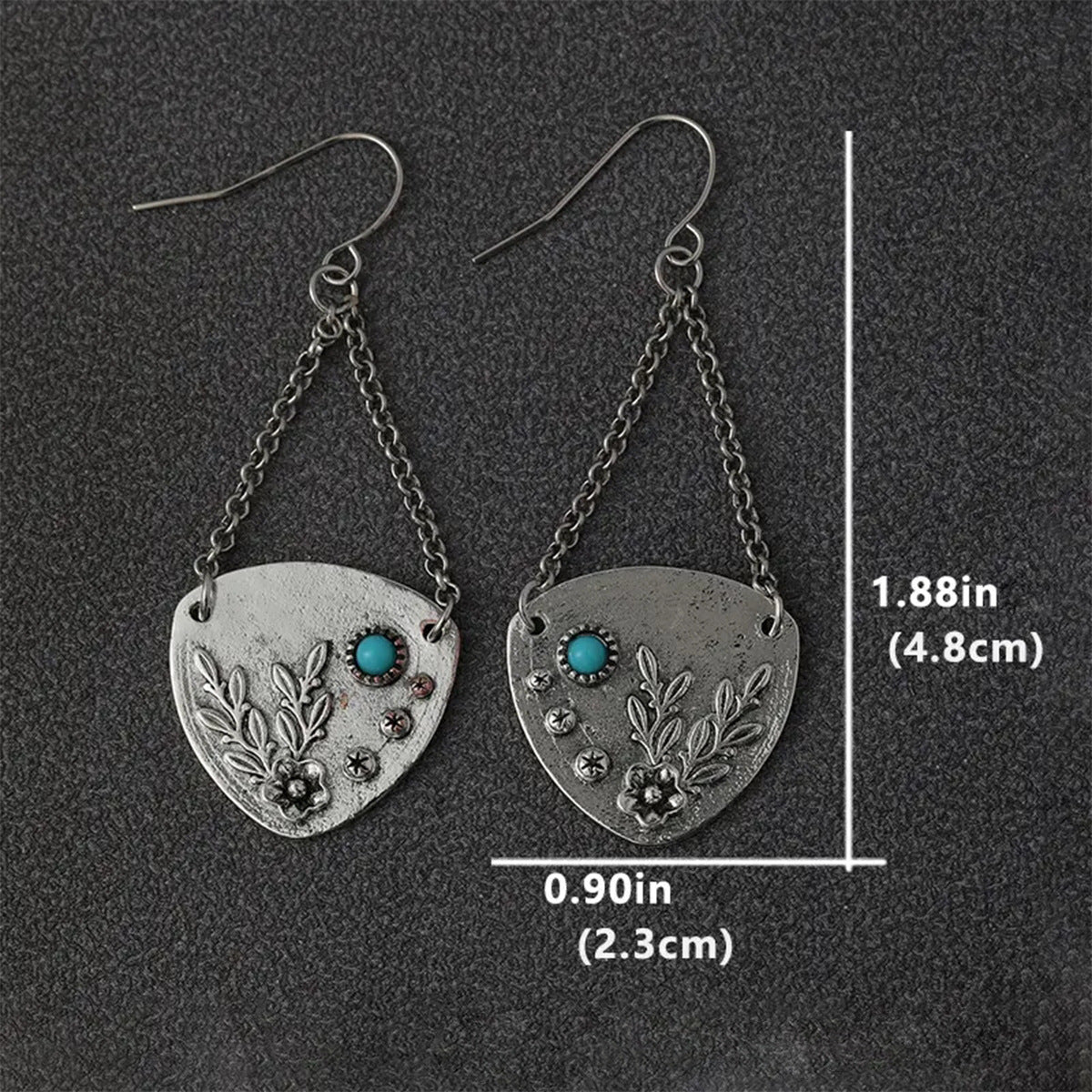 Orecchino vintage fatto a mano