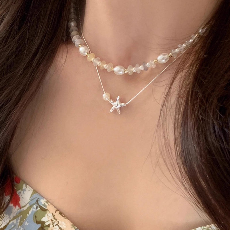 Perla Collana artigianale delicato