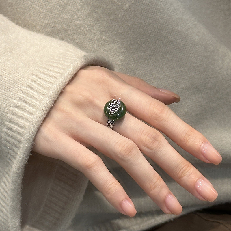 Argento Anello classico dal fascino senza tempo