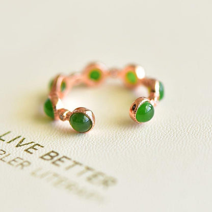 Argento Anello artigianale delicato