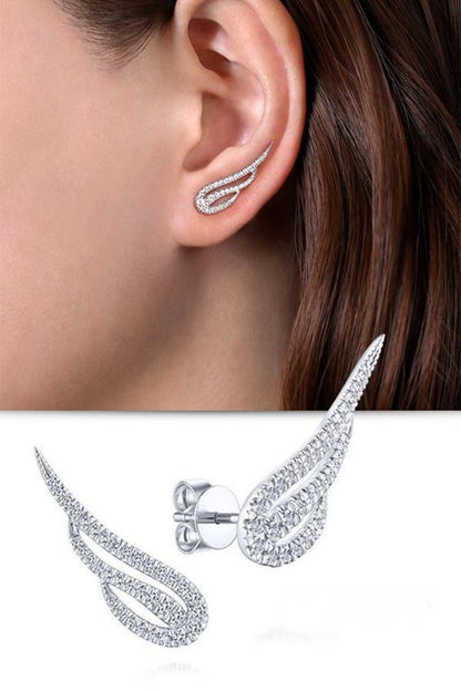 Orecchino artigianale delicato