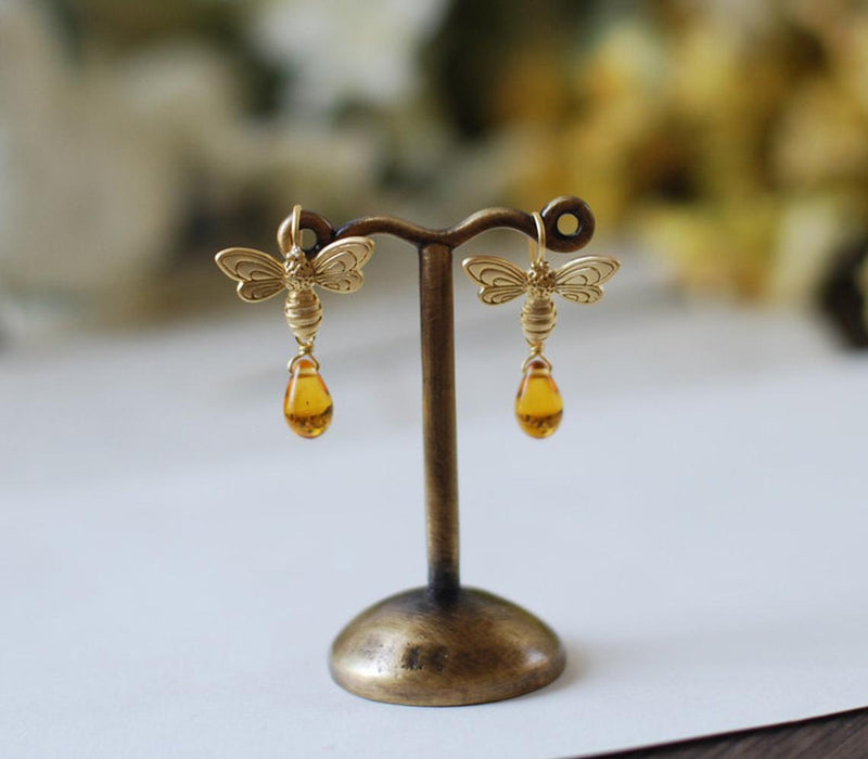 Orecchino vintage fatto a mano