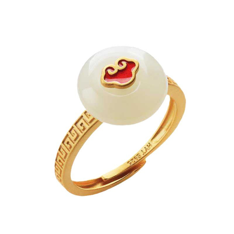 Argento Anello bellissimo con stile unico