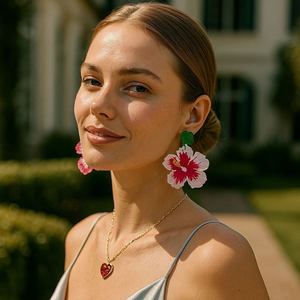 Orecchino artigianale delicato