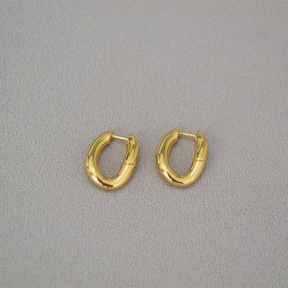 Oro Orecchino vintage fatto a mano