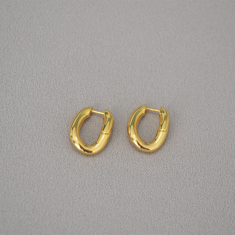 Oro Orecchino vintage fatto a mano