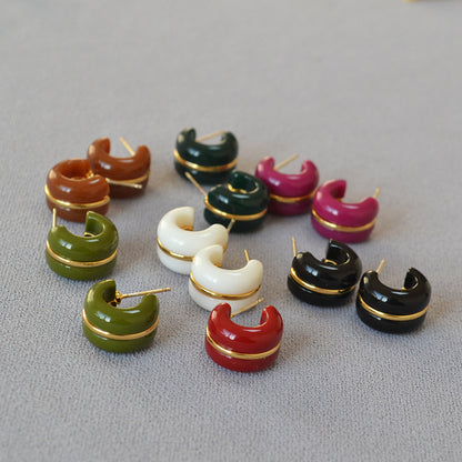 Oro Orecchino elegante per ogni occasione