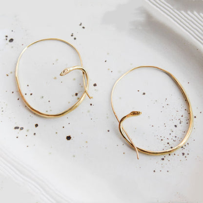 Orecchino vintage fatto a mano