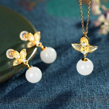 Oro Parure bellissimo con stile unico