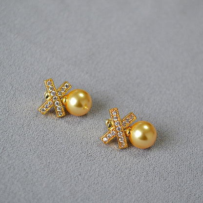 Argento Orecchino artigianale delicato