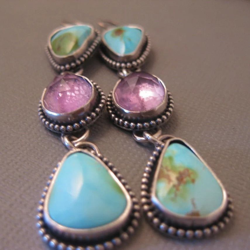 Orecchino vintage fatto a mano