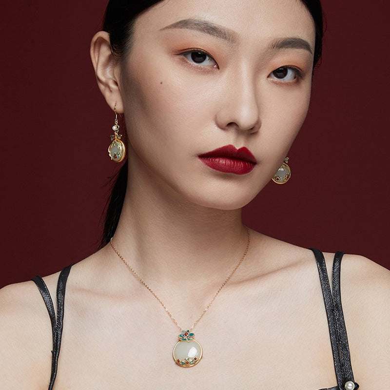 Argento Collana vintage fatto a mano